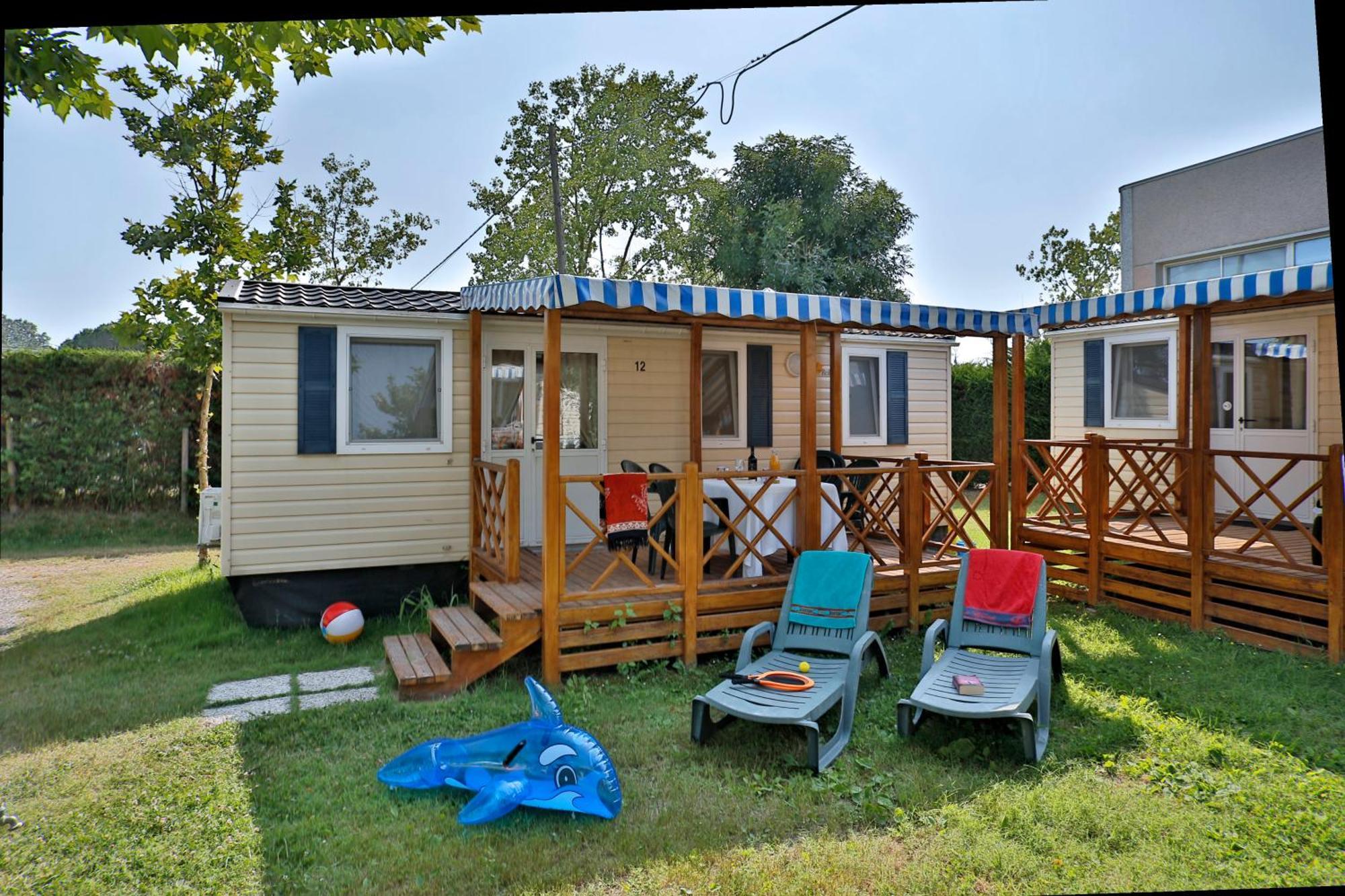 Albatross Mobile Homes On Camping San Francesco Duna Verde Bagian luar foto